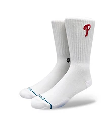 Stance Men's and Women's Philadelphia Phillies Crested Knit Crew Socks