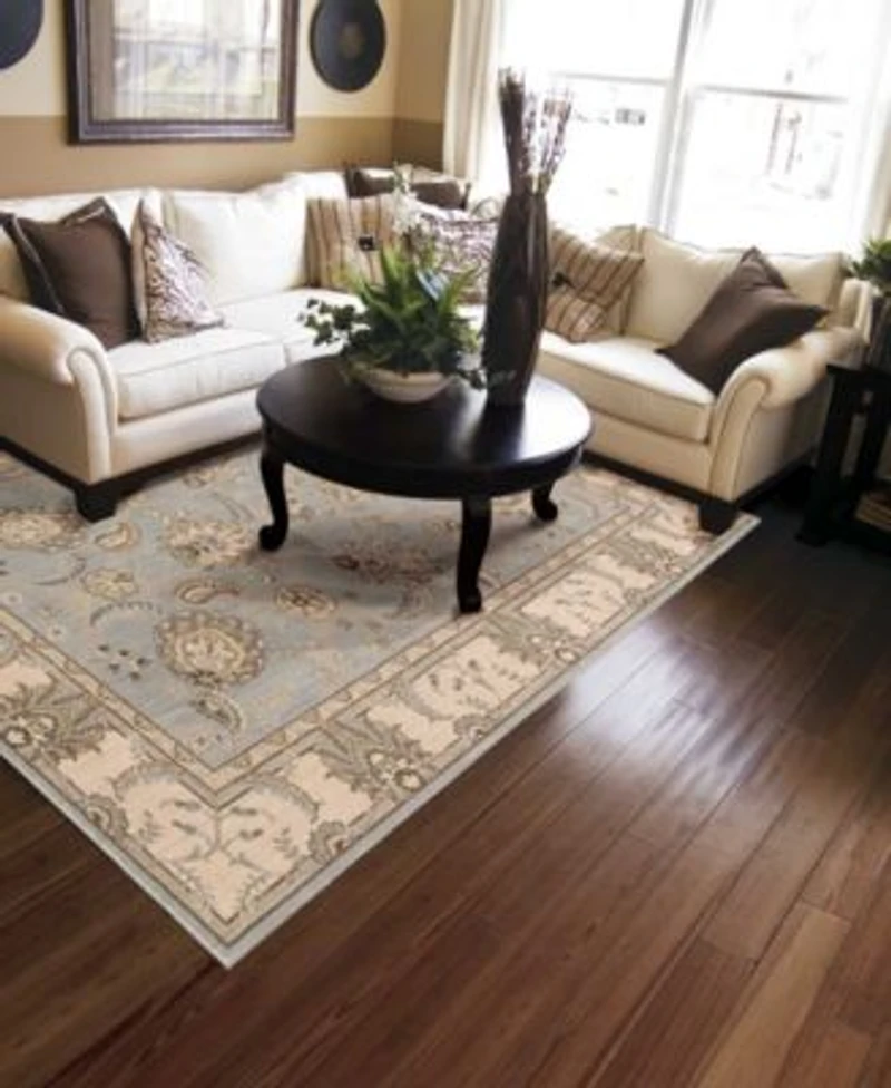 Nourison Home Persian Empire Pe22 Aqua Rug