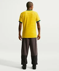 Nike Men's Yellow Brazil National Team Home Sublimated Dri-fit Soccer Top