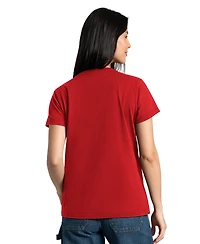Starter Women's 2-piece Navy/Red New England Patriots T-Shirt