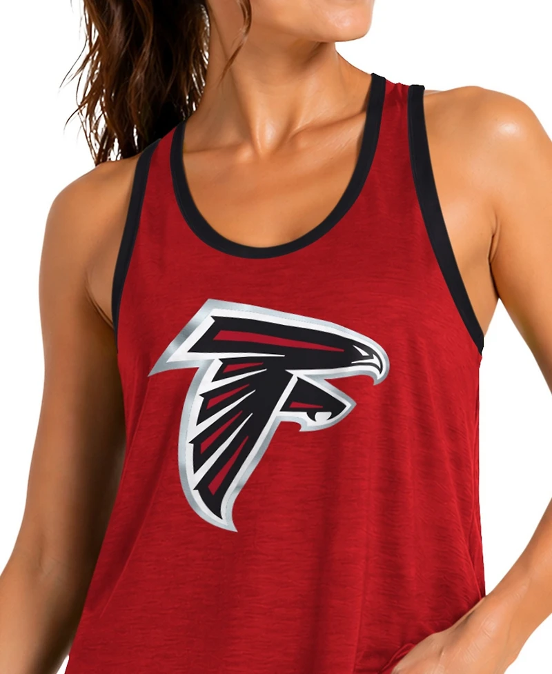 G-iii 4Her by Carl Banks Women's Red Atlanta Falcons Tater Ii Racerback Tank Top