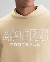 Fanatics Men's Tan San Francisco 49ers ClutchLong sleeves Hooded T-Shirt