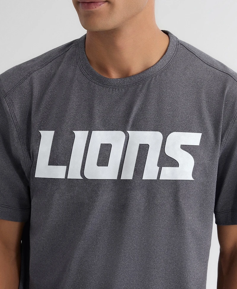 Fanatics Men's Charcoal Detroit Lions Clutch T-Shirt