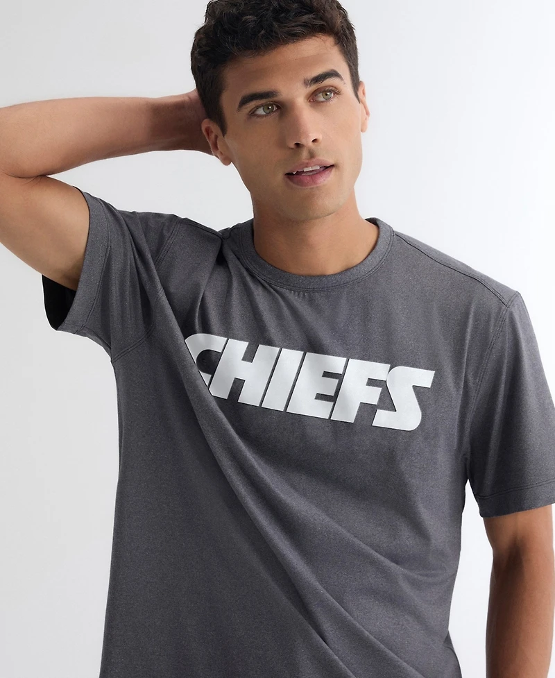 Fanatics Men's Charcoal Kansas City Chiefs Clutch T-Shirt