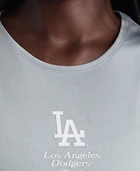 Fanatics Women's Gray Los Angeles Dodgers Clutch Tank Top