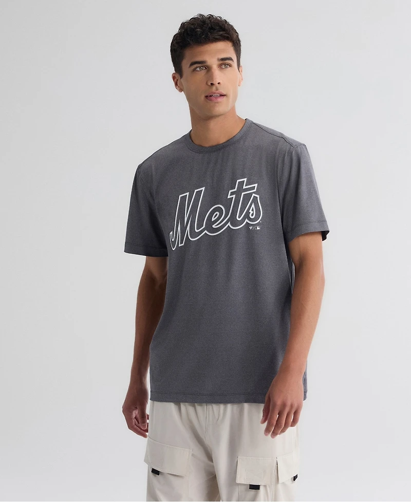 Fanatics Men's Charcoal New York Mets Clutch Winning Edge T-Shirt