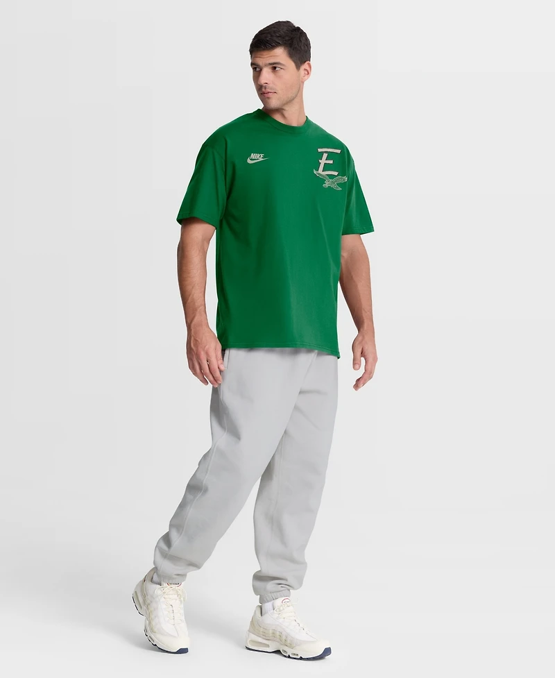 Nike Men's Kelly Green Philadelphia Eagles Night Primary Max90 T-Shirt