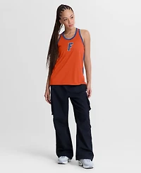 Jordan Women's Orange/Royal Florida Gators Tri-Blend Dri-fit Racerback Tank Top