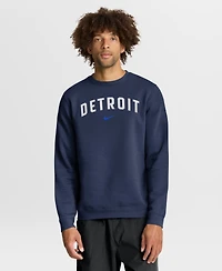 Nike Men's Navy Detroit Tigers City Connect Club Sweatshirt