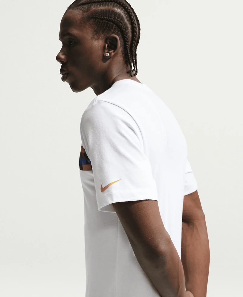 Nike Men's White Barcelona Barca T-Shirt