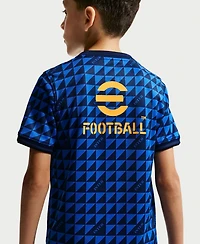 Nike Big Boys and Girls Blue Inter Milan 2026/27 Away Pre-Match Jersey