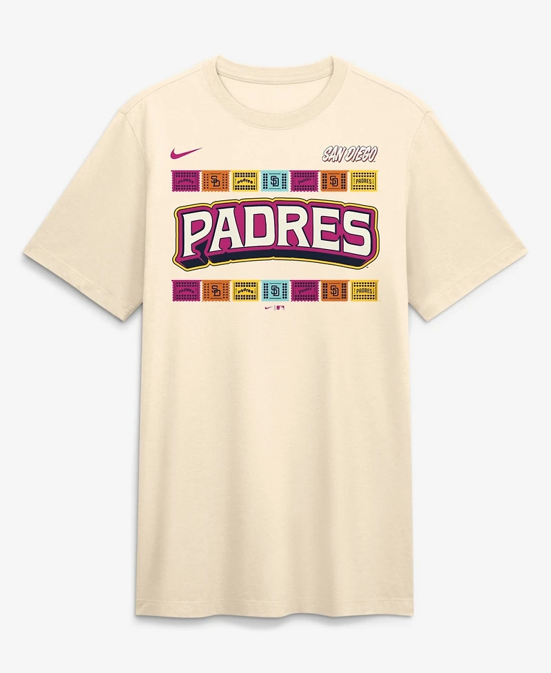 Nike Men's Tan San Diego Padres City Connect Legacy Tri-Blend T-Shirt