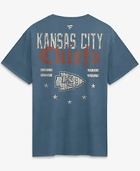 Fanatics Men's Blue Kansas City Chiefs Washed Americana T-Shirt