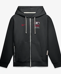 Nike Men's Black Georgia Bulldogs 2026 Sideline Standard Issue Dri-fit Full-Zip Hoodie