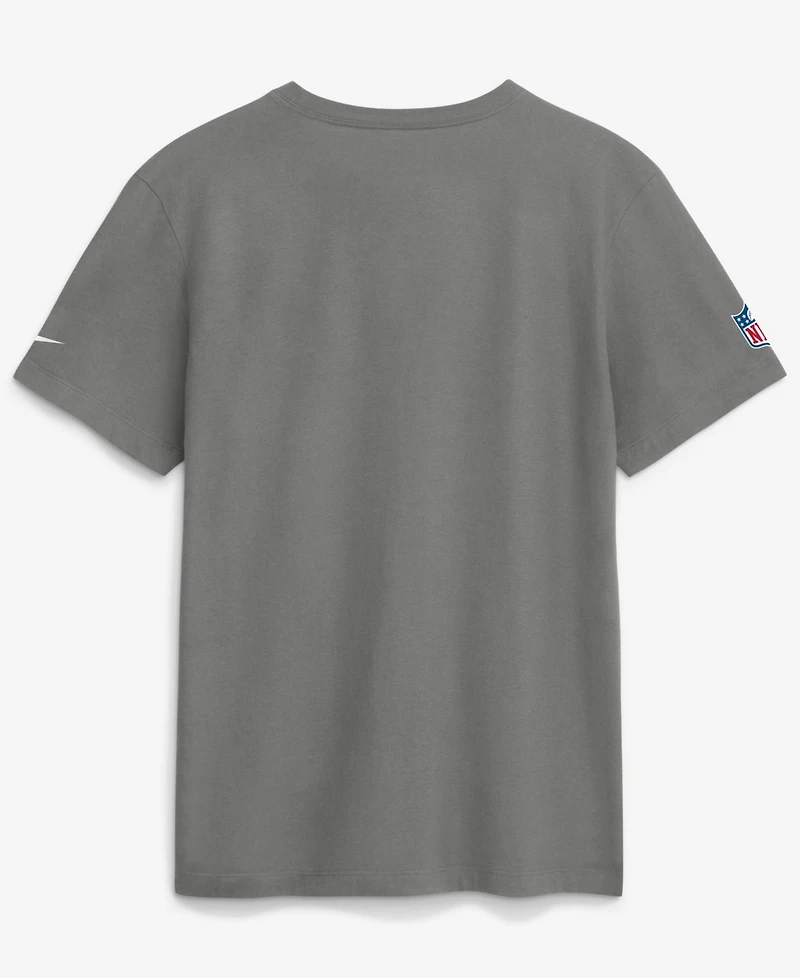 Nike Men's Gray Buffalo Bills Sideline Alternate Final Sprint Dri-fit T-Shirt