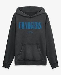 Fanatics Men's Black Los Angeles Chargers Relaxed Intense Rivalry French Terry Hoodie