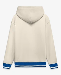 Fanatics Men's Cream Denver Broncos Chenille Heavyweight Fleece Hoodie