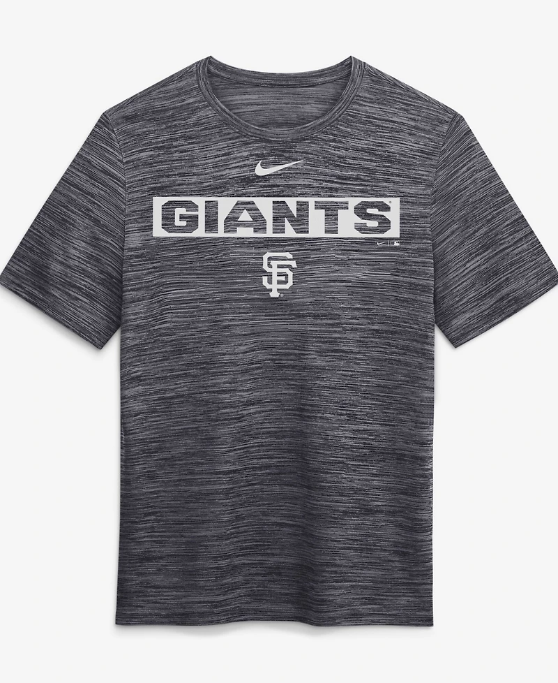 Nike Men's Black San Francisco Giants Velocity Dri-fit T-Shirt