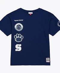 Mitchell & Ness Men's Navy Penn State Nittany Lions Double Clutch Premium T-Shirt