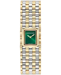 Ferragamo Women's Two-Tone Stainless Steel Bracelet Watch 19mm