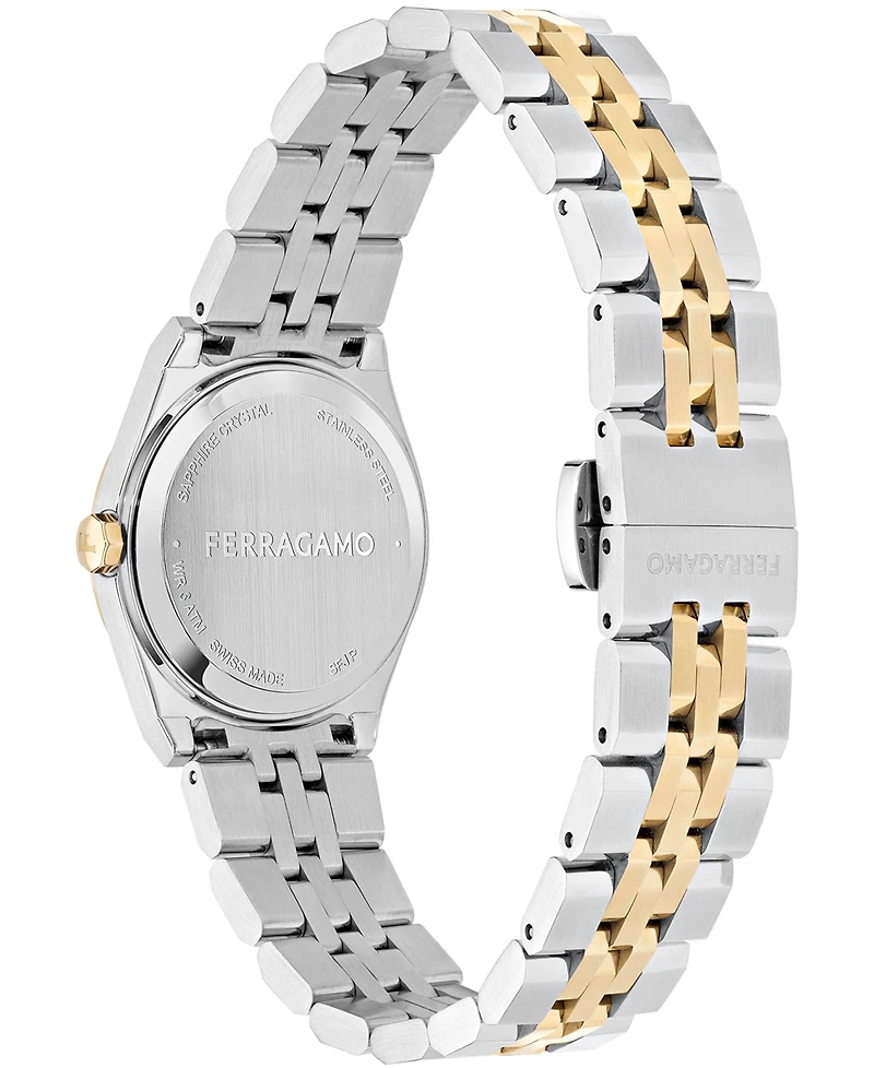 Ferragamo Women's Two-Tone Stainless Steel Bracelet Watch 28mm