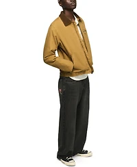 Lucky Brand Men's Canvas Zip-Front Utilitarian Jacket