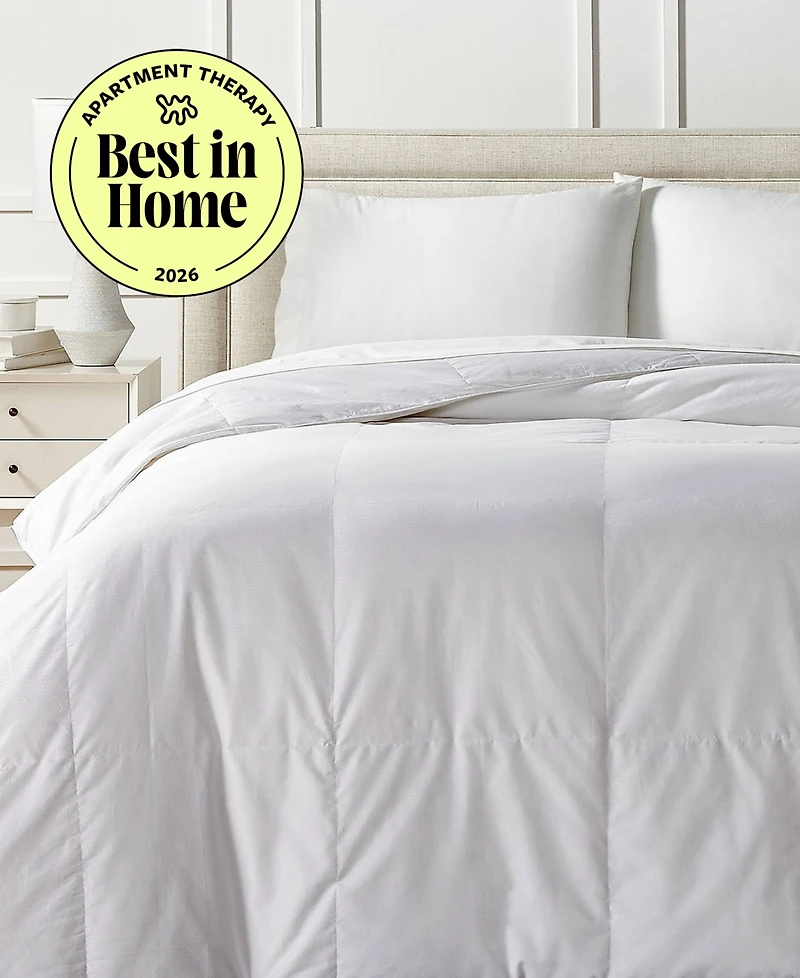 Charter Club White Down Medium Weight Comforter, King, Exclusively at Macy's