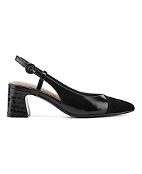 Easy Spirit Women's Nailah eFlex Block Heel Slingback Pumps