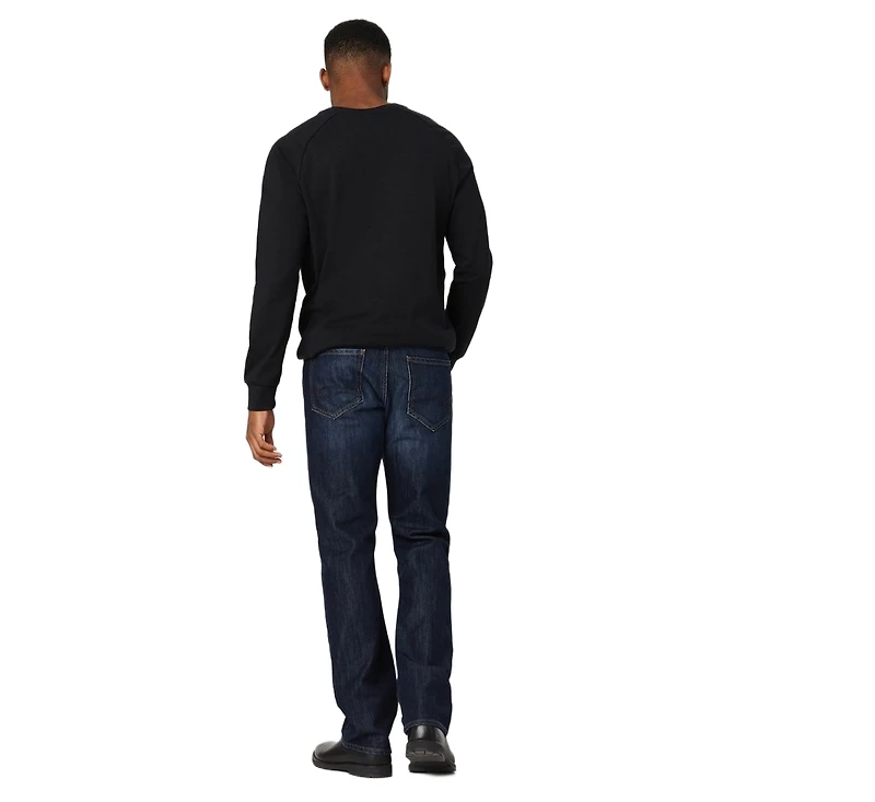 Mavi Jeans Men's Matt Regular Rise Relaxed Leg Dark Stanford
