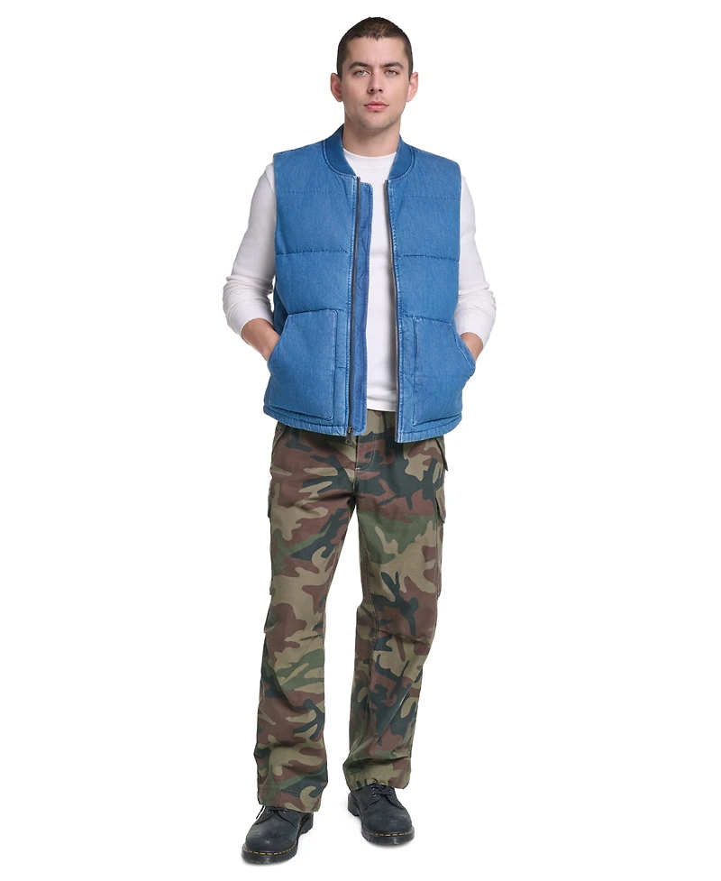 Levi's Men's Quilted Denim Classic-Fit Vest