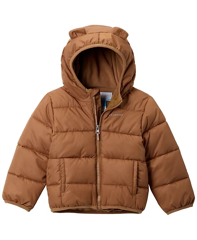 Columbia Girls' 7-16 Tiny Bear Hooded puffer Jacket