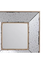 Busdays 12 Inch Square Joe Wall Mirror 3D Speckled