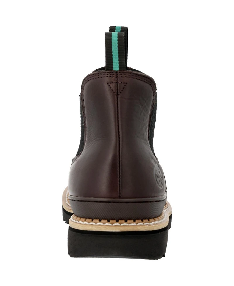 Georgia Boot Men's Soggy Brown Romeo Work