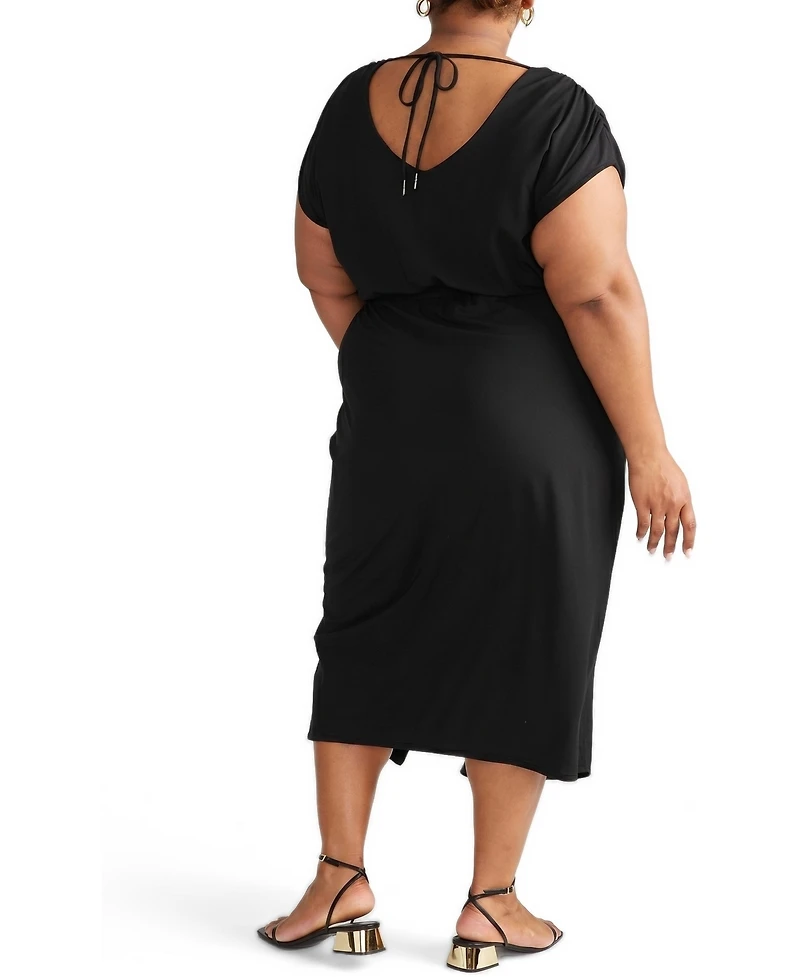 Universal Standard Plus Havana Divine Jersey Dress