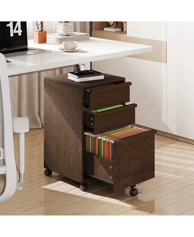gaomon Rolling File Cabinet