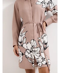 Phase Eight Women's Kendra Belted Shirt Dress