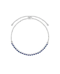 Macy's Lab-Grown Opal (1-3/4 ct. t.w.) Bolo Bracelet Sterling Silver