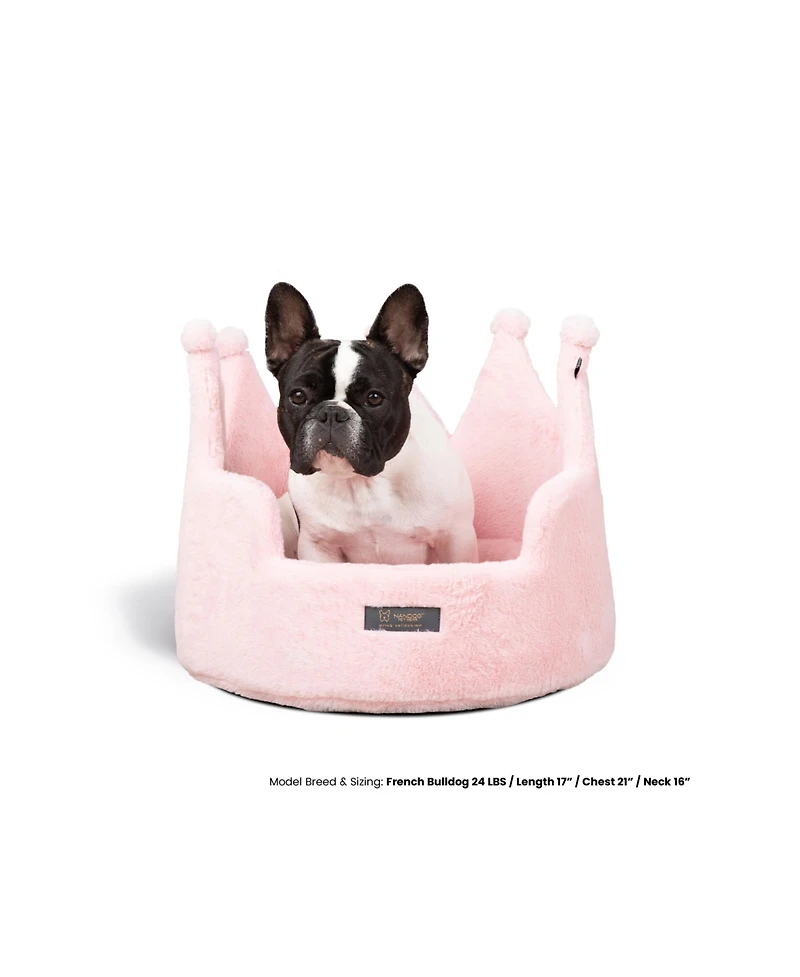 Nandog Crown Bed for Dogs, Cats