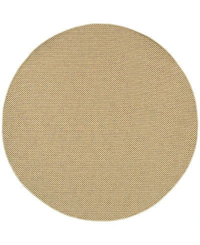 Oriental Weavers Karavia 2160X Sand 7'10" Round Rug