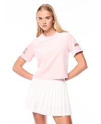Sergio Tacchini Women's Nuvola Velour Cropped T-shirt