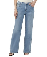 Silver Jeans Co. Women's Baggy Bootcut High-Rise Cotton-Blend