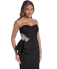 Eliza J Women's Sweetheart Strapless Mermaid Dress