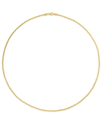 Macy's Sparkle Chain 18" Necklace in 10k Yellow Gold (2mm)