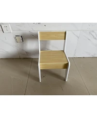 Slickblue Wooden Kids Desk and Chair Set for Study, Drawing and Playroom