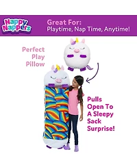 Happy Nappers Weighted Unicorn Plush, Large