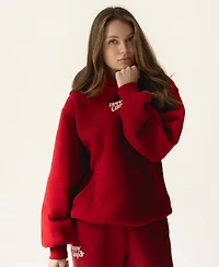 The Happy Camp3r Women's Puff Series Hooded Pull-On Sweatshirt