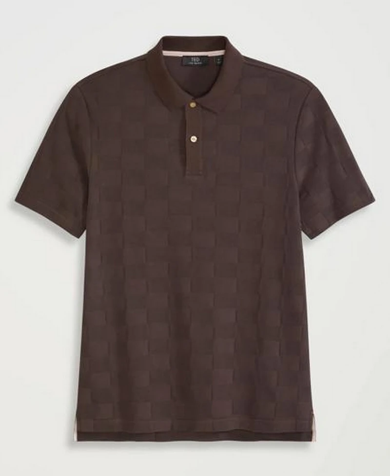 Ted by Baker Men's Fulham Textured Classic-Fit Polo Shirt