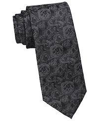 Karl Lagerfeld Paris Men's Rose Bushel Floral Classic Tie