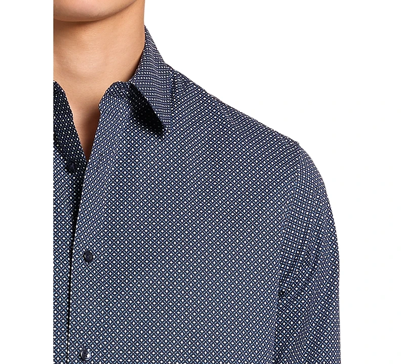 Michael Kors Men's Stretch Diamond Geo Shirt