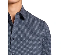 Michael Kors Men's Stretch Diamond Geo Shirt